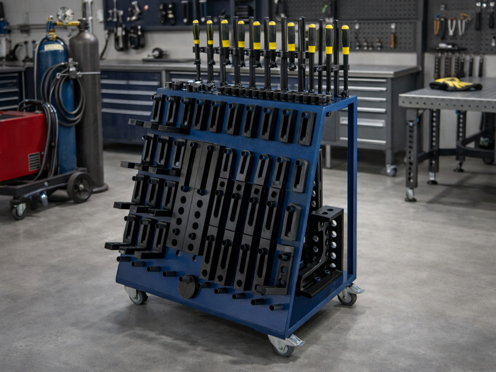 Accessory Cart in Welding Shop