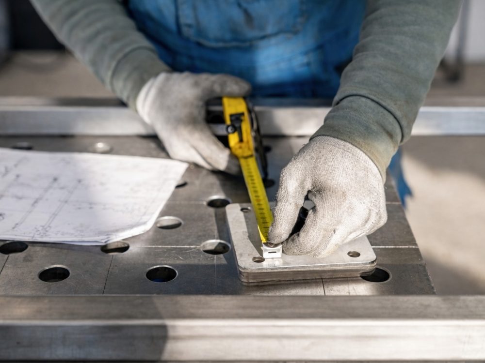Parts on Welding Table